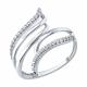 Серебряное кольцо Diamant 94-110-00197-1 с фианитом