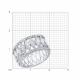 Серебряное кольцо Diamant 94-110-00200-1 с фианитом