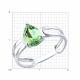 Серебряное кольцо Diamant 94-110-00244-3 с ювелирным кристаллом