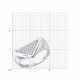 Серебряное кольцо Diamant 94-110-00257-1 с фианитом