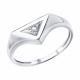 Серебряное кольцо Diamant 94-110-00269-1 с фианитом