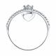 Серебряное кольцо Diamant 94-110-00297-1 с фианитом