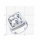 Серебряное кольцо Diamant 94-110-00300-1 с фианитом