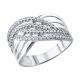 Серебряное кольцо Diamant 94-110-00509-1 с фианитом