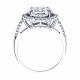 Серебряное кольцо Diamant 94-110-00805-2 с фианитом