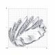 Серебряное кольцо Diamant 94-110-00818-1 с фианитом