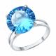 Серебряное кольцо Diamant 94-110-01249-2 с ювелирным кристаллом