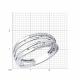 Серебряное кольцо Diamant 94-110-01577-2 с фианитом