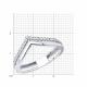 Серебряное кольцо Diamant 94-110-01595-2 с фианитом