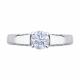 Серебряное кольцо Diamant 94-110-02129-1 с фианитом