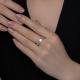 Серебряное кольцо Diamant 94-110-02130-1 с фианитом