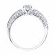 Серебряное кольцо Diamant 94-110-02130-1 с фианитом