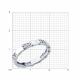 Серебряное кольцо Diamant 94-110-02267-1 с фианитом