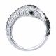 Серебряное кольцо Символ года Змея с фианитом Diamant 94-110-02301-1