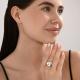 Серебряное кольцо Diamant 94-110-02345-1
