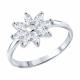 Серебряное кольцо Diamant 94-110-02396-1 с фианитом
