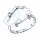 Серебряное кольцо Diamant 94-110-02400-1 с ювелирным кристаллом