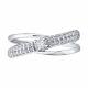 Серебряное кольцо Diamant 94-110-02412-1 с фианитом
