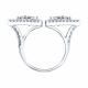 Серебряное кольцо Diamant 94-110-02427-1 с фианитом