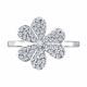 Серебряное кольцо Diamant 94-110-02451-1 с фианитом