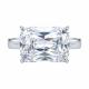 Серебряное кольцо Diamant 94-110-02467-1 с фианитом