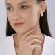 Серебряные серьги Diamant 94-120-00020-1