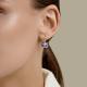 Серебряные серьги Diamant 94-120-00135-1 с эмалью