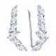 Серебряные серьги Diamant 94-120-00140-1 с фианитом