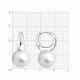 Серебряные серьги Diamant 94-120-01177-1 с жемчугом