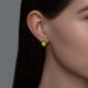 Серебряные серьги Diamant 94-120-02145-1 с эмалью