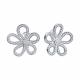 Серебряные серьги Diamant 94-120-02420-1 с фианитом