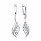 Серебряные серьги Diamant 94-121-00197-1 с фианитом
