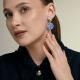 Серебряные серьги Diamant 94-121-00309-1 с фианитом