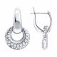 Серебряные серьги Diamant 94-121-00531-1