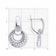Серебряные серьги Diamant 94-121-00531-1