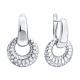 Серебряные серьги Diamant 94-121-00531-1