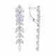 Серебряные серьги Diamant 94-121-02172-5 с фианитом