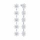 Серебряные серьги Diamant 94-121-02396-1 с фианитом
