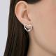 Серебряные серьги Diamant 94-122-00096-1 с фианитом