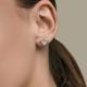 Серебряные серьги Diamant 94-122-00269-1 с фианитом