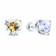 Серебряные серьги Diamant 94-122-01242-1 с фианитом