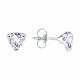 Серебряные серьги Diamant 94-122-01646-1 с фианитом