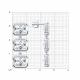 Серебряные серьги Diamant 94-122-02404-1 с фианитом