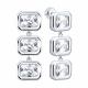 Серебряные серьги Diamant 94-122-02404-1 с фианитом
