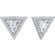 Серебряные серьги Diamant 94-122-02427-1 с фианитом