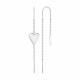 Серебряные серьги Diamant 94-123-00089-1 с эмалью