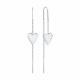 Серебряные серьги Diamant 94-123-00089-1 с эмалью