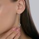 Серебряные серьги Diamant 94-123-00113-1