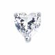 Одиночная серьга из серебра Diamant с фианитом 94-127-02414-1