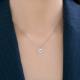 Серебряная подвеска Diamant 94-130-00093-1 с фианитом